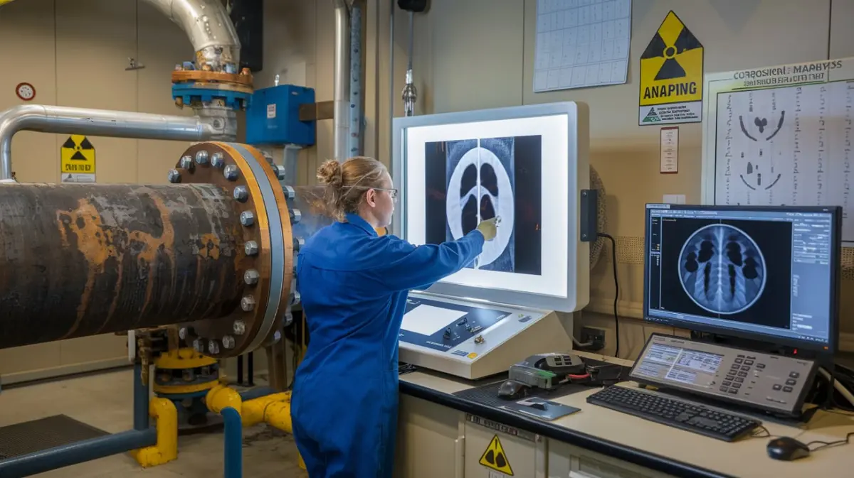 Mapowanie radiograficzne korozji